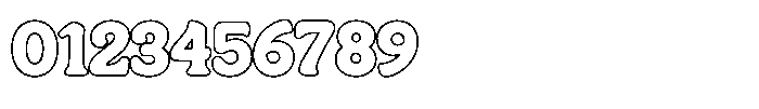 Centrio Return  Outline Regular Font OTHER CHARS