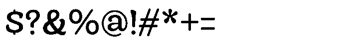Centrio Return  Regular Font OTHER CHARS