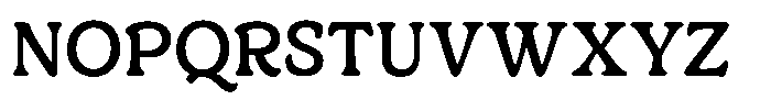 Centrio Return  Regular Font UPPERCASE