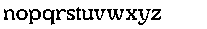 Centrio Return  Regular Font LOWERCASE