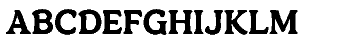 Centrio Return  Semi Bold Font UPPERCASE