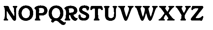 Centrio Return  Semi Bold Font UPPERCASE