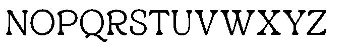 Centrio Return  Thin Font UPPERCASE