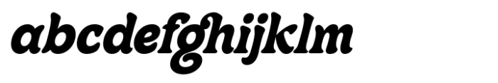 Centrio Typeface Italic Font LOWERCASE
