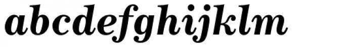 Century 731 Bold Italic Font LOWERCASE