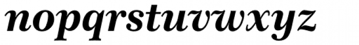 Century 751 No 2 Bold Italic Font LOWERCASE