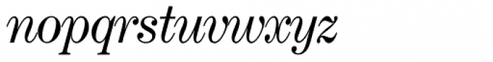 Century Exp SH Italic Font LOWERCASE
