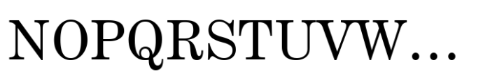Century Expanded Std Roman Font UPPERCASE