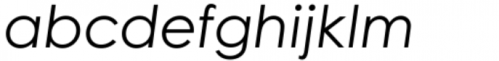 Century Gothic W1G Variable Italic Font LOWERCASE