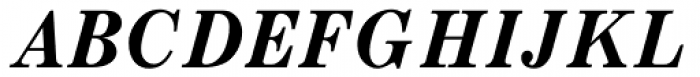 Century MT Bold Italic Font UPPERCASE