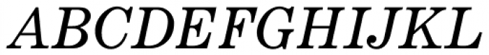 Century MT Std Expanded Italic Font UPPERCASE
