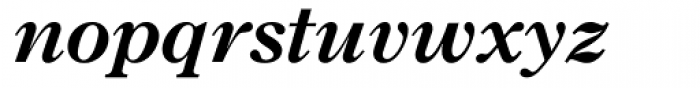 Century Old Style Bold Italic Font LOWERCASE