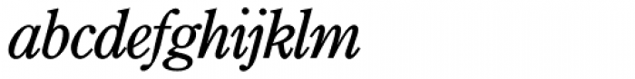Century Old Style SH Italic Font LOWERCASE