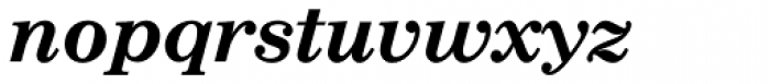 Century Schoolbook EF Bold Italic Font LOWERCASE