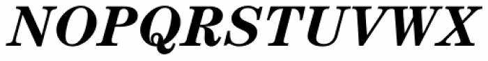 Century Std Bold Italic Font UPPERCASE