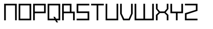 Centynium Font UPPERCASE