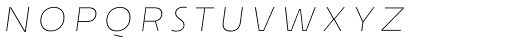 Cenzo Flare Line Bold Italic Font LOWERCASE