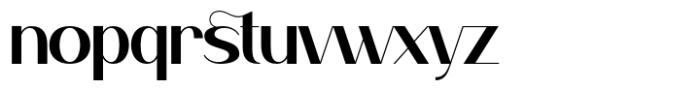 Ceora Naumy Font LOWERCASE