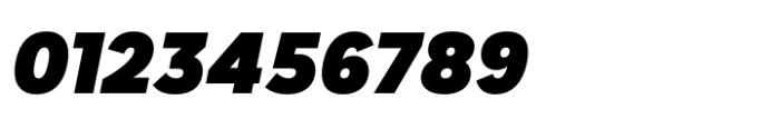 Ceramon Black Italic Font OTHER CHARS