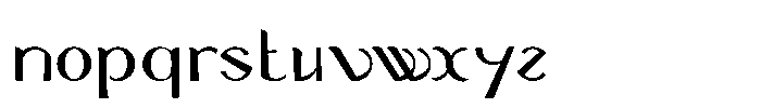 Cercula Bold Font LOWERCASE