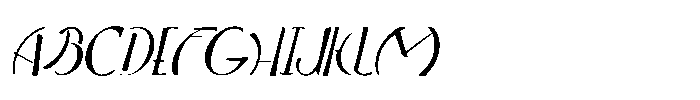 Cercula Italic Font UPPERCASE
