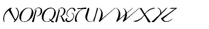 Cercula Italic Font UPPERCASE