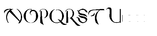 Cercula Lettrine Font UPPERCASE