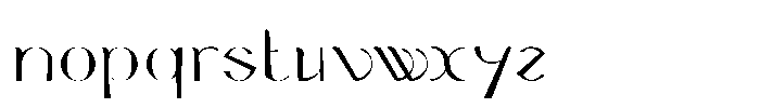 Cercula Regular Font LOWERCASE