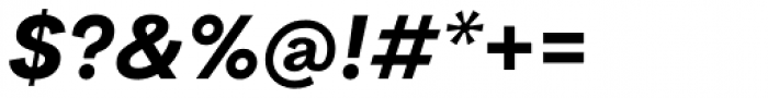 Cerebri Sans Extra Bold Italic Font OTHER CHARS