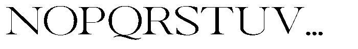 Cerena Light Ultra Expanded Font UPPERCASE