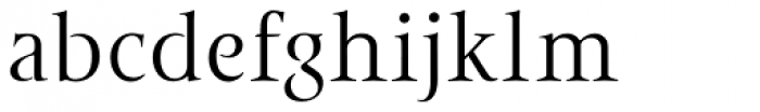 Ceres Regular Font LOWERCASE