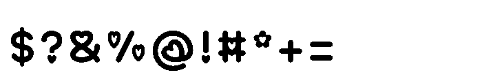 Cereza Chocolate 2 Medium Font OTHER CHARS