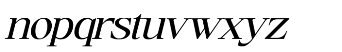 Cerlog Italic Font LOWERCASE
