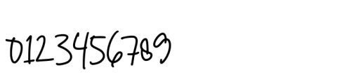 Cersin Signature Font OTHER CHARS