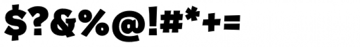 Certa Serif Black Font OTHER CHARS