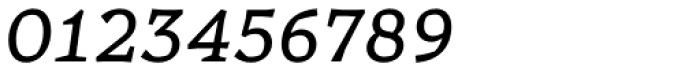 Certa Serif Italic Font OTHER CHARS