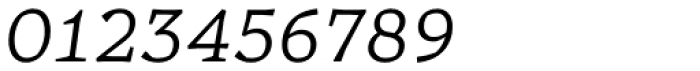Certa Serif Light Italic Font OTHER CHARS