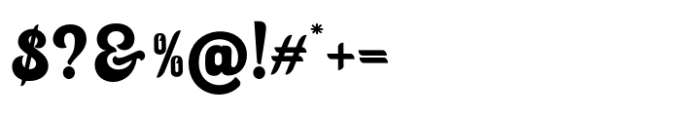 Certain Vintage Regular Font OTHER CHARS