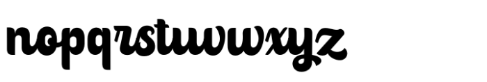 Certain Vintage Regular Font LOWERCASE