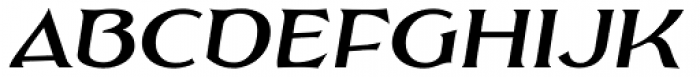Cerulea Medium Italic Font UPPERCASE