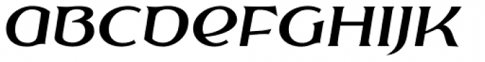 Cerulea Medium Italic Font LOWERCASE