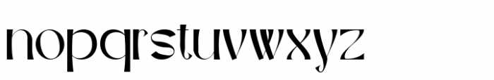 Cervin Asenoy Regular Font LOWERCASE