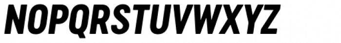 Cervino Extra Bold Neue Italic Font UPPERCASE