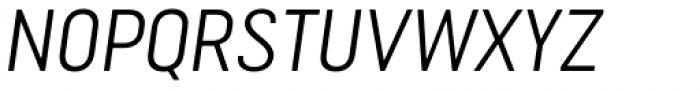 Cervino Regular Expanded Italic Font UPPERCASE