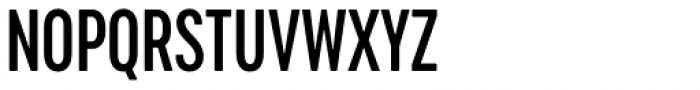 Cervino Semi Bold Condensed Font UPPERCASE