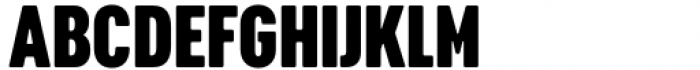 Cervo Neue Condensed Bold Font UPPERCASE