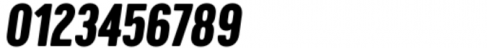 Cervo Neue Condensed Semi Bold Italic Font OTHER CHARS