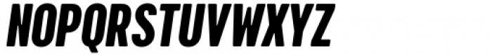 Cervo Neue Condensed Semi Bold Italic Font UPPERCASE