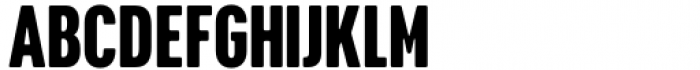 Cervo Neue Condensed Semi Bold Font UPPERCASE