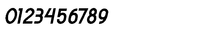 Cesford Italic Font OTHER CHARS